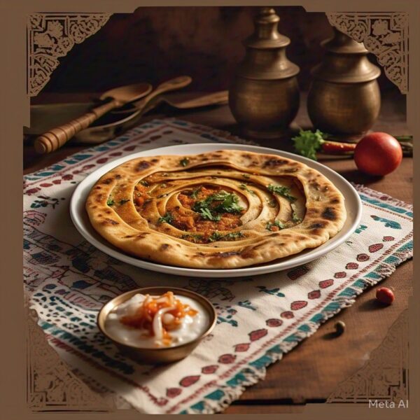 Masala Laccha Paratha