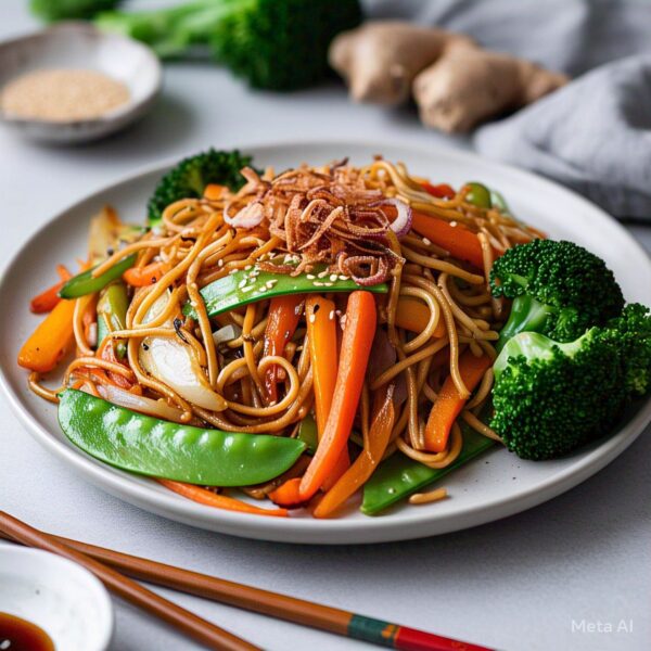 Hakka Vegetable Noodles
