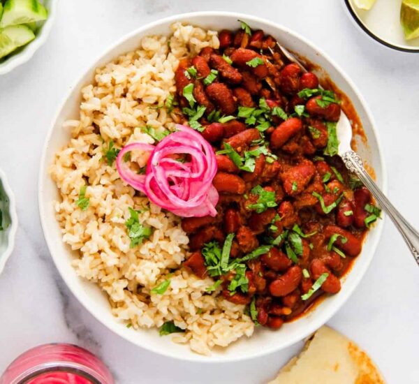 Rajma Vegetable Bowl