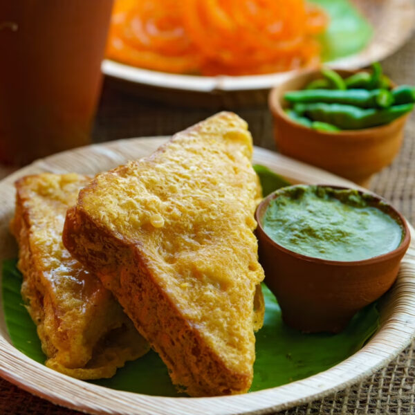 Bread Pakora (Stuffed)